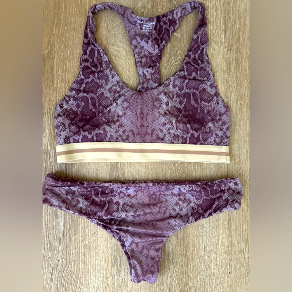 MAI Underwear size L active top and bottom bikini